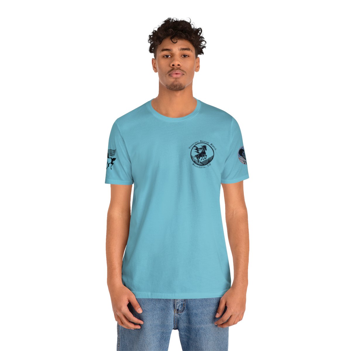 Veterans Rescue Ranch - Bella+Canvas Unisex Jersey Short Sleeve Tee - Image 53
