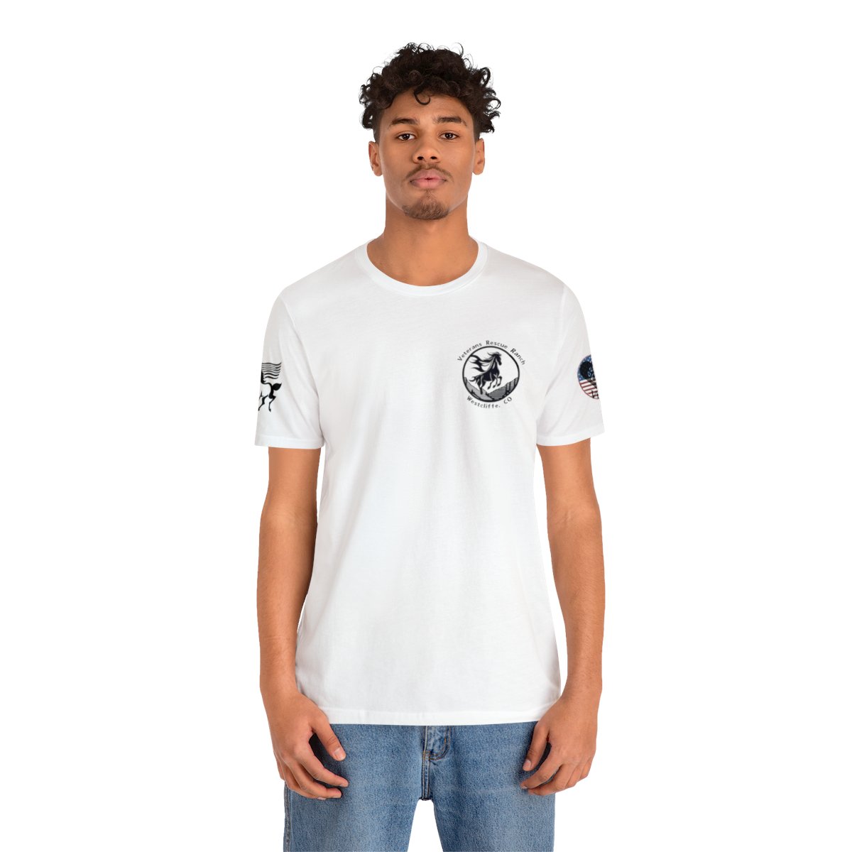 Veterans Rescue Ranch - Bella+Canvas Unisex Jersey Short Sleeve Tee - Image 17
