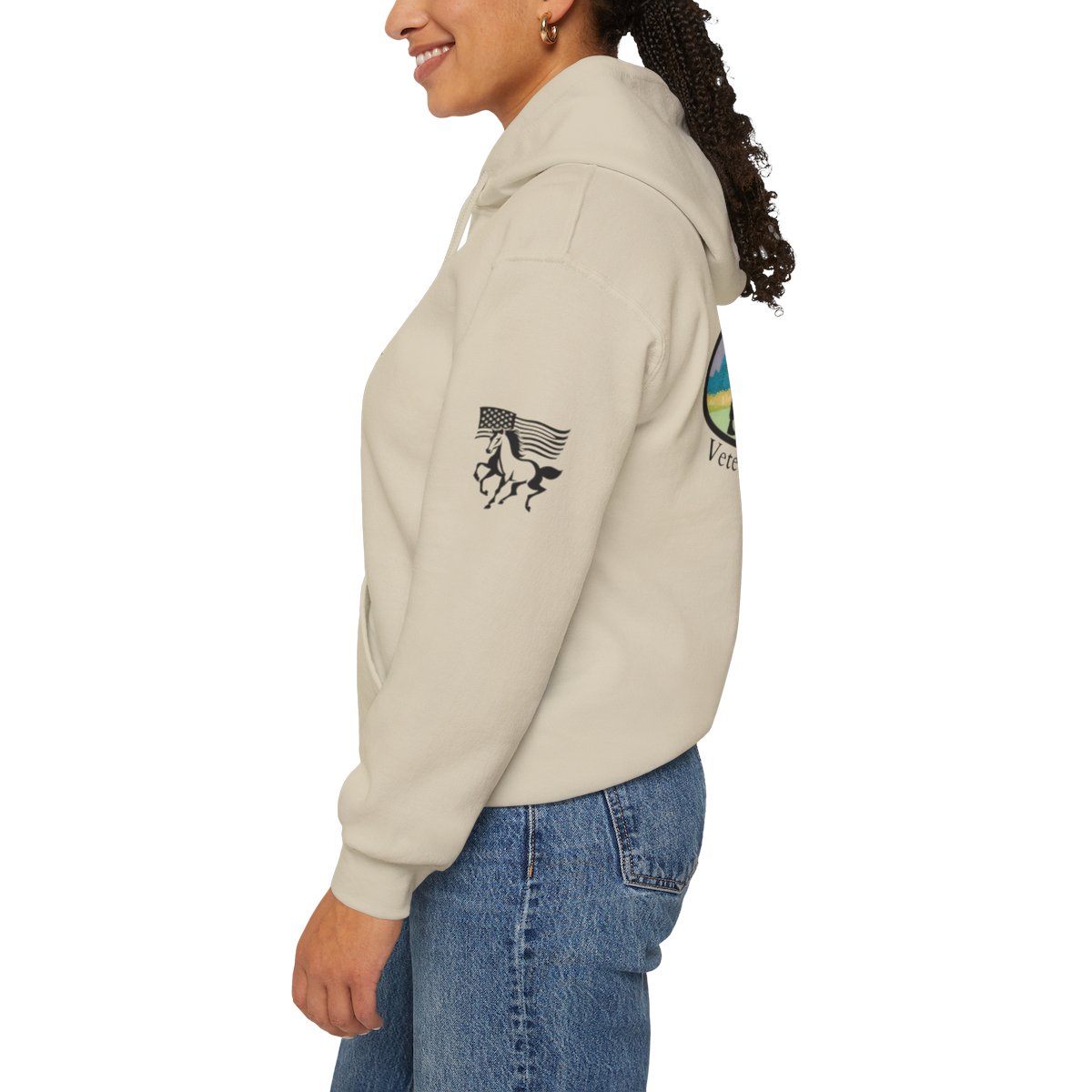 Veterans Rescue Ranch - Gildan Unisex Heavy Blend™ Hooded Sweatshirt - Image 26