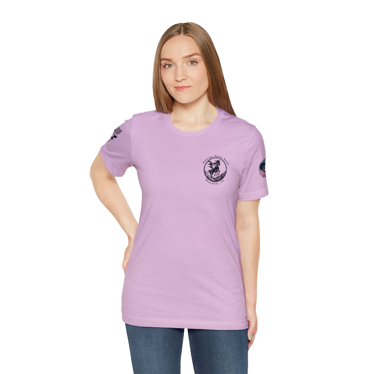 Veterans Rescue Ranch - Bella+Canvas Unisex Jersey Short Sleeve Tee - Image 66