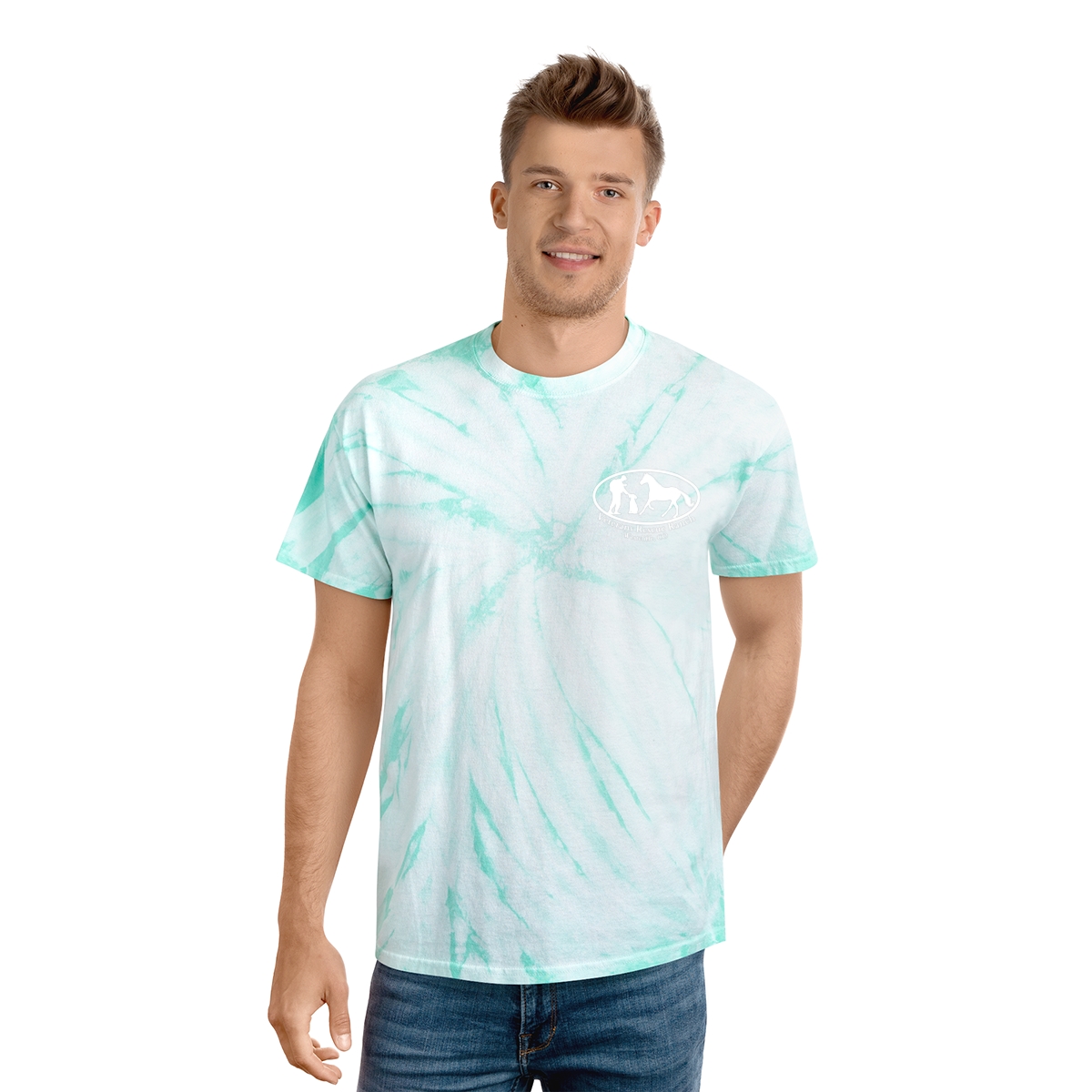 Veterans Rescue Ranch - Tie-Dye Tee, Cyclone - Image 11