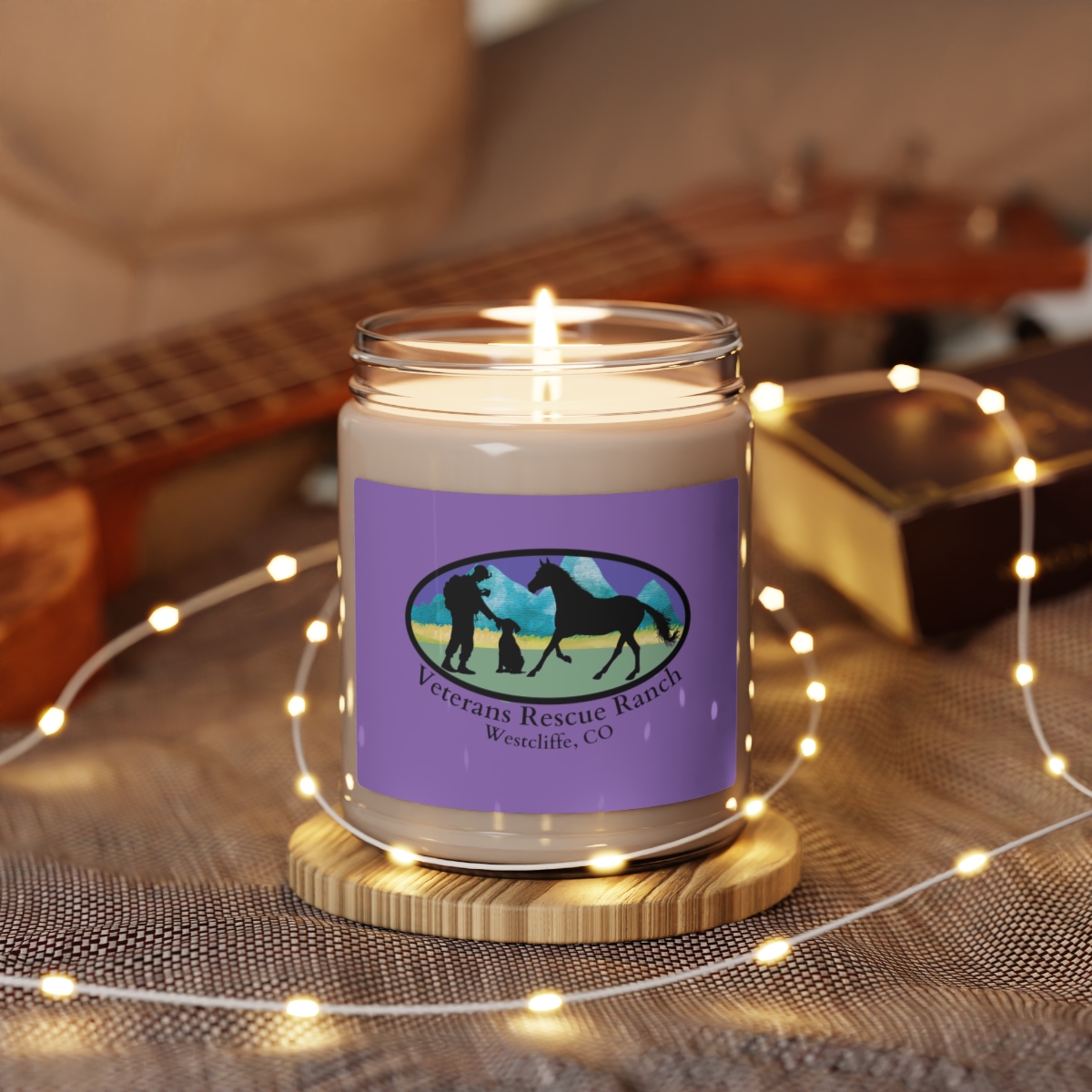 Veterans Rescue Ranch Scented Soy Candle, 9oz - Image 23