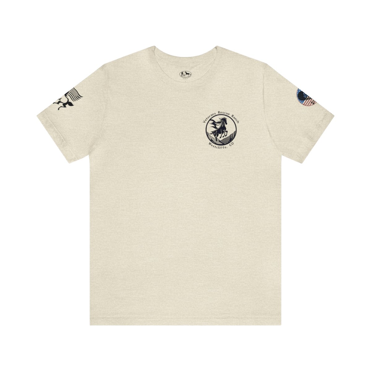 Veterans Rescue Ranch - Bella+Canvas Unisex Jersey Short Sleeve Tee - Image 38