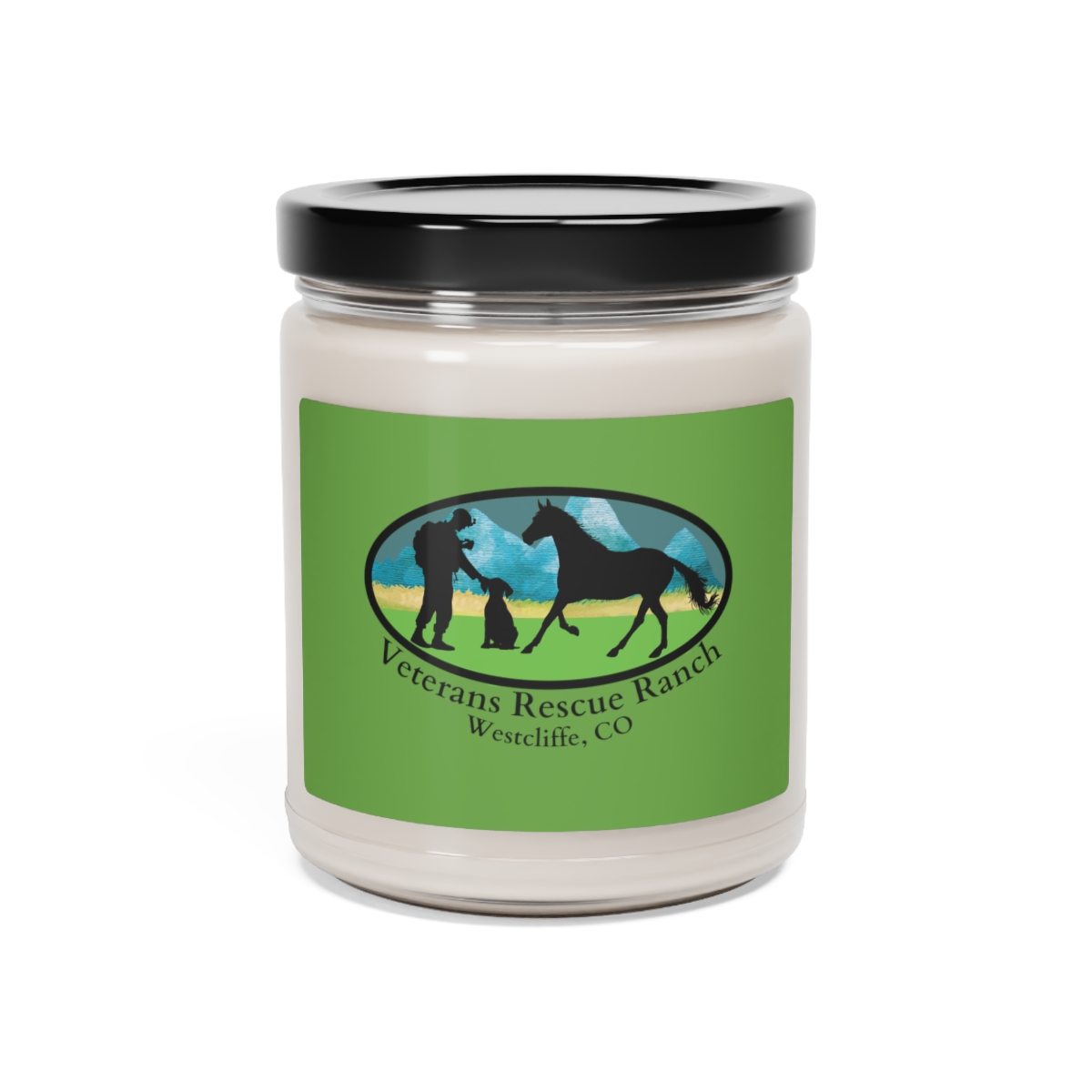 Veterans Rescue Ranch Scented Soy Candle, 9oz - Image 6