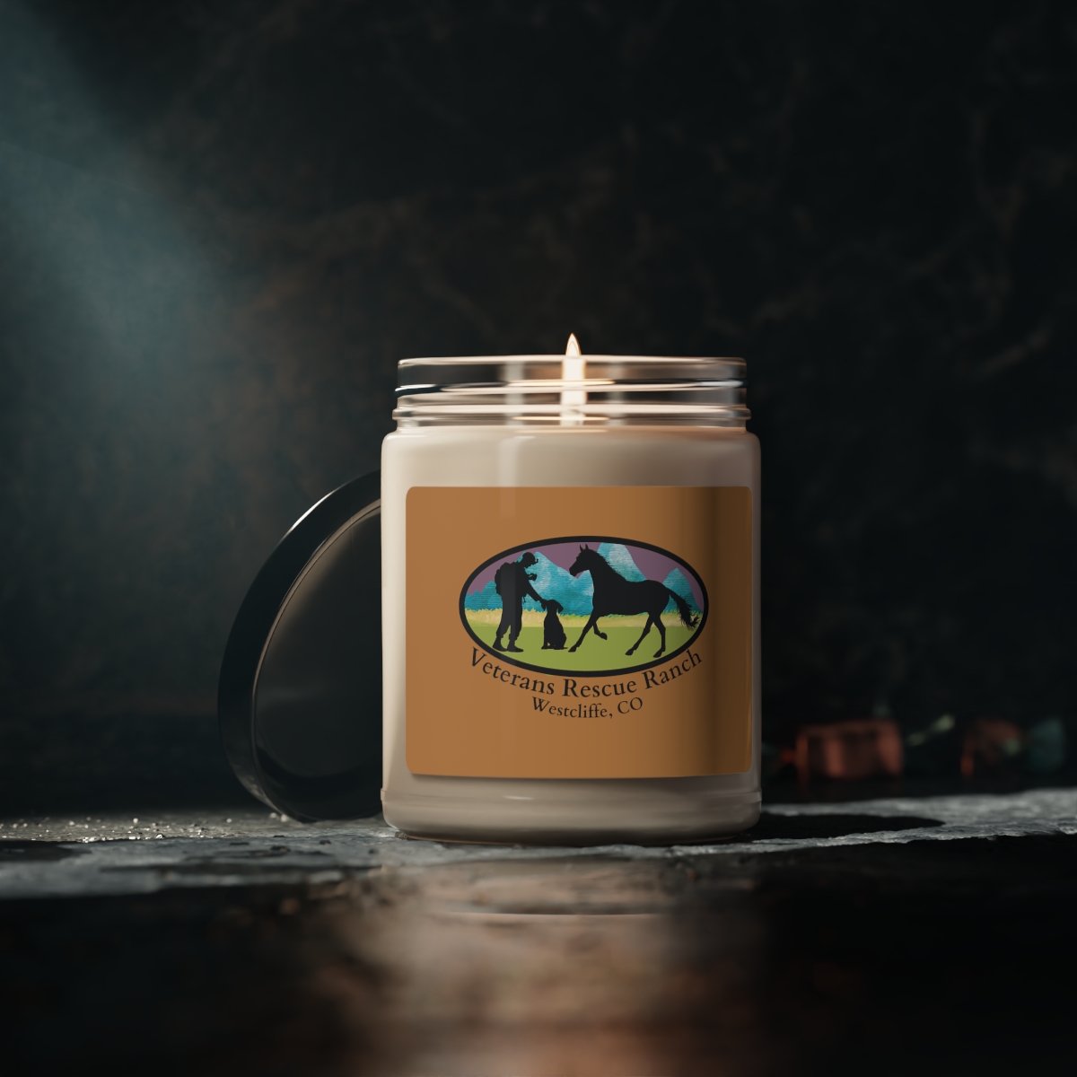 Veterans Rescue Ranch Scented Soy Candle, 9oz - Image 15