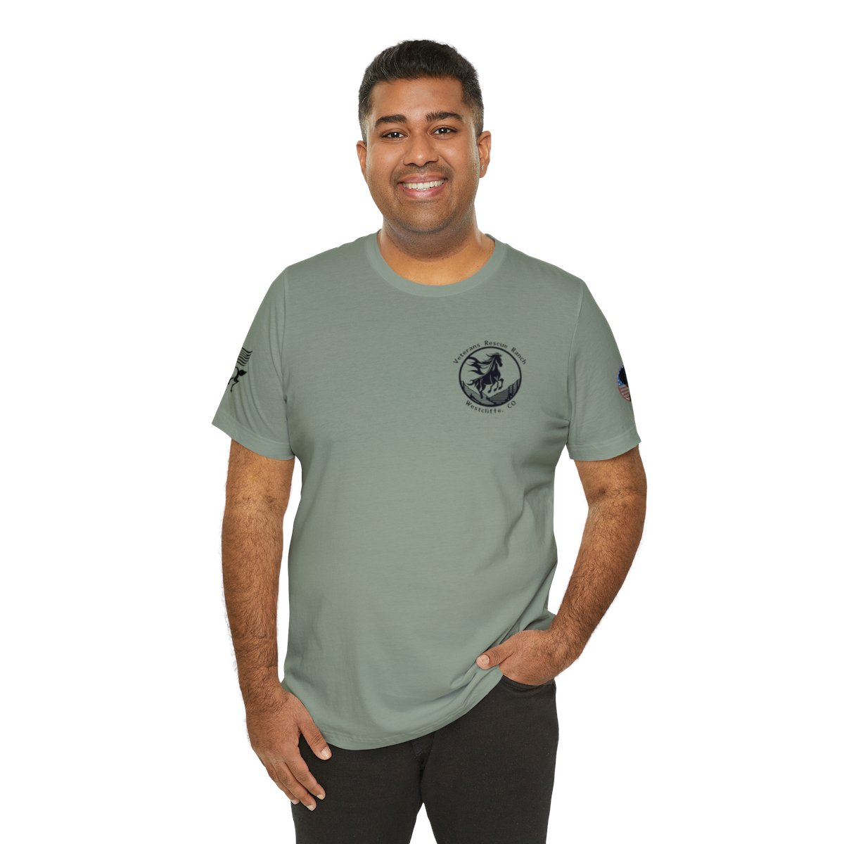 Veterans Rescue Ranch - Bella+Canvas Unisex Jersey Short Sleeve Tee - Image 9
