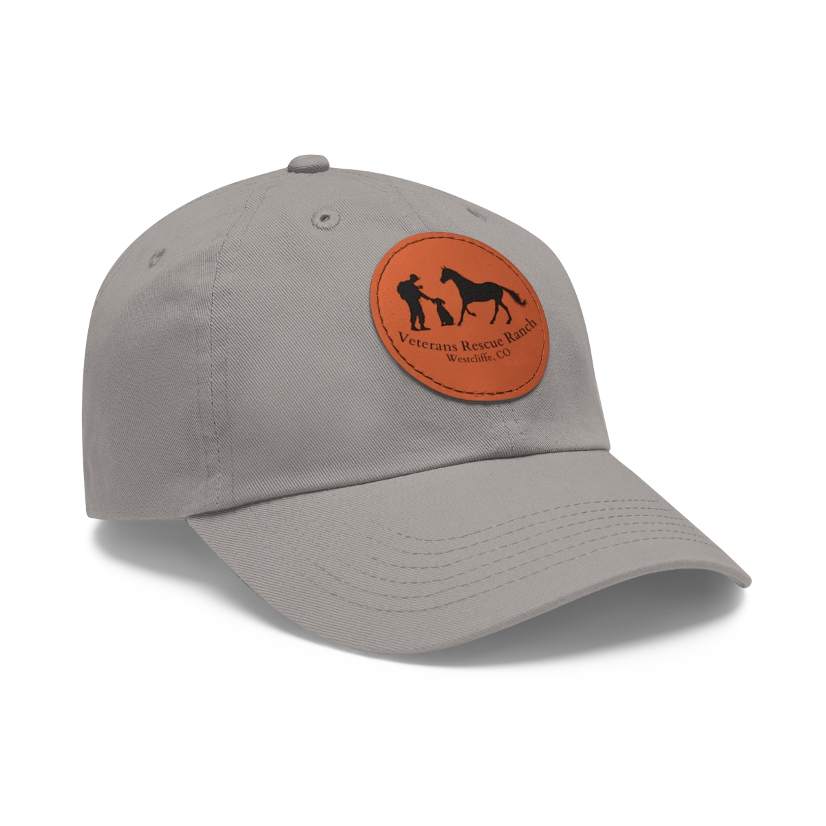 VRR Dad Hat with Leather Patch - Image 3