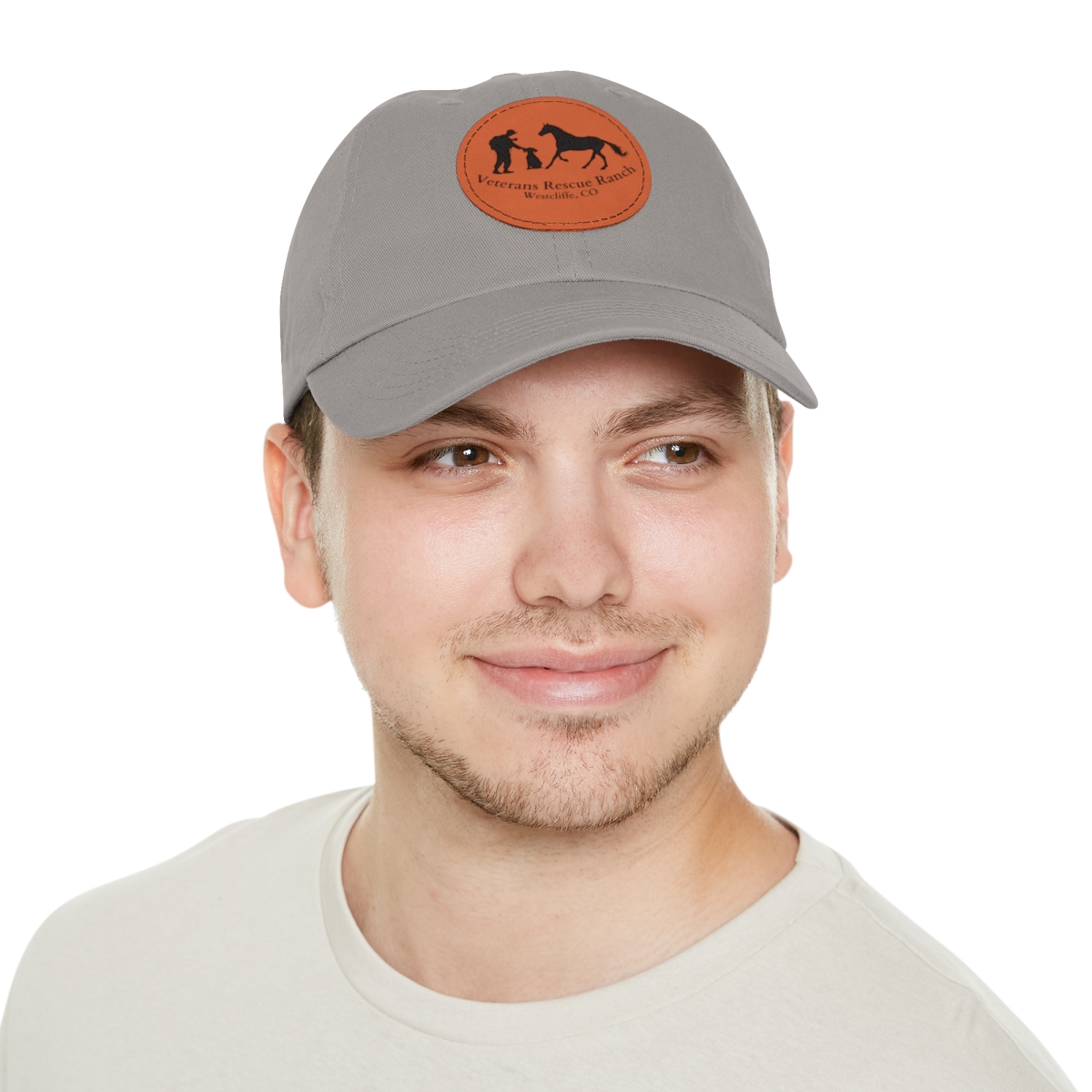 VRR Dad Hat with Leather Patch - Image 5